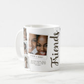 Collage de photos d'amis Mug d'ami (Devant gauche)
