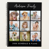 Collage de photos de famille Nom personnalisé 2023 (Devant)