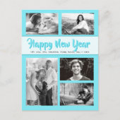 Collage de photos de Noël Carte postale du Nouvel  (Devant)