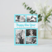 Collage de photos de Noël Carte postale du Nouvel  (Debout devant)