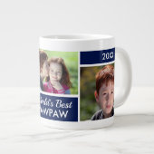 Collage de photos de Pawpaw sur un grand mug géant (Devant droit)