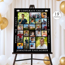 Collage de photos de remise de diplôme 19 Félicita