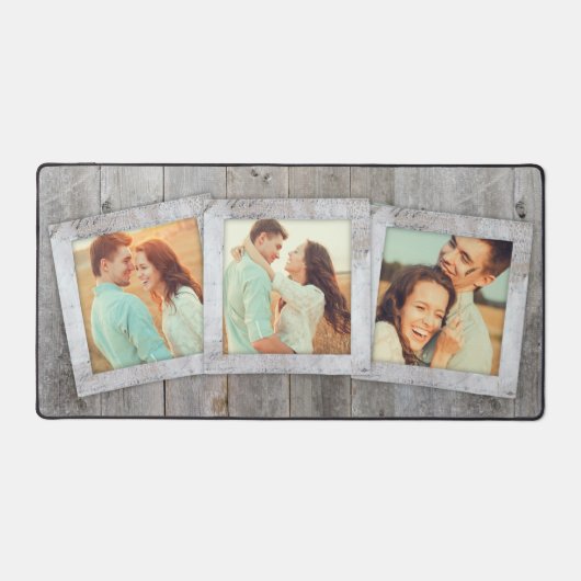 Collage de photos de scrapbook rustique (Recto)