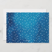 Collage de photos de vacances paisibles Carte de v (Dos)