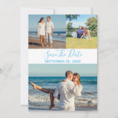 Collage de photos d'été Enregistrer la carte de da (Devant)