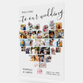 Collage de photos du coeur 29 Mariage de photos Bi (Angle)