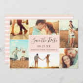 Collage de photos Enregistrer la carte d'apparteme (Devant / Derrière)