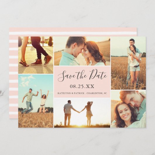 Collage de photos Enregistrer la carte d'apparteme (Devant / Derrière)