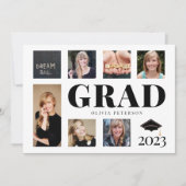 Collage de photos Faire-part diplômé (Devant)