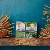 Collage de photos familiales Plaque avec de l'Ease (Côté)