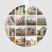 Collage de photos Famille personnalisée (dos)