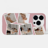 Collage de photos minime Iphone 14 Coque (Verso (horizontal))