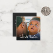 Collage de photos personnalisé Première carte de F (Devant/Arrière en situation)