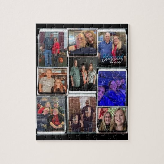 Collage de puzzle photo (Vertical)