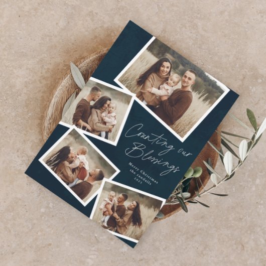 Collage de script Carte religieuse de Noël magnéti