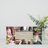 COLLAGE DE SCRIPT SUCRÉ | CARTE DE REMERCIEMENTS m (Debout devant)