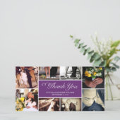 COLLAGE DE SCRIPT SUCRÉ | CARTE DE REMERCIEMENTS m (Debout devant)