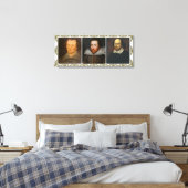 Collage de Shakespeare sur toile encadrée (Insitu(Chambre))
