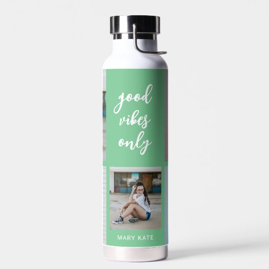 Collage de trois mots EDITABLE COULEUR Bouteille d (Gauche)