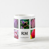 Collage de tulipes #1 Mug (Centre)