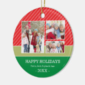 COLLAGE DE VACANCES | ORNEMENT DES VACANCES (Gauche)