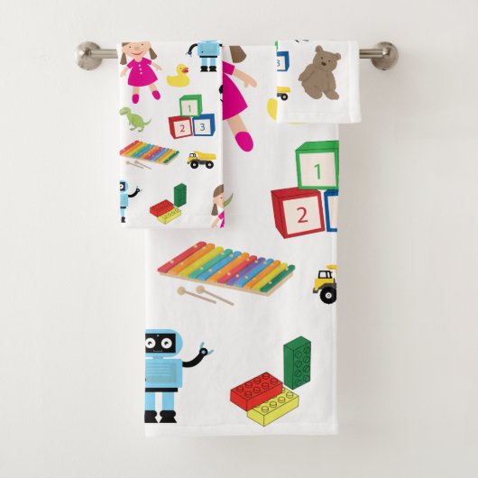 Collage des jouets pour enfants (En situation)