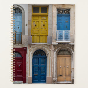 Collage des portes avant colorées