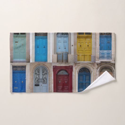 Collage des portes avant colorées (Serviette à main)