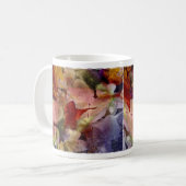 Collage d'orchidée - tasse (Devant gauche)