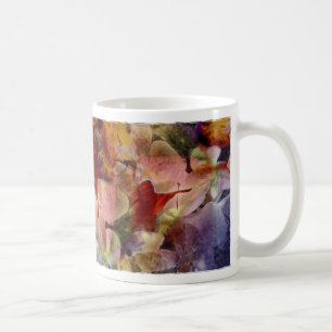 Collage d'orchidée - tasse