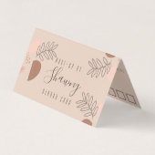 Collage Earth Tone Make-up Artist Salon Reward Visitekaartjes (Voorkant)