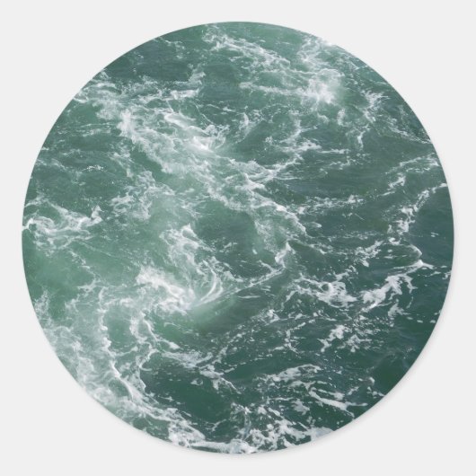 Collage Element, Scrapbooking Ronde Sticker (Voorkant)