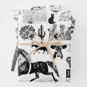 Collage Ephémère vintage, Papier Découpage (En situation)