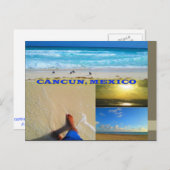 COLLAGE FAIT SUR COMMANDE 8 DE CANCUN DE CARTES (Devant / Derrière)