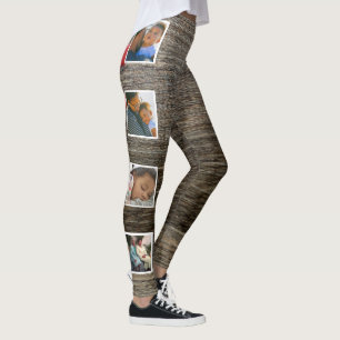 Collage Family Photos Mouse Foto's toevoegen Rusti Leggings