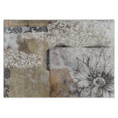 Collage Fleur II Snijplank (Voorkant)