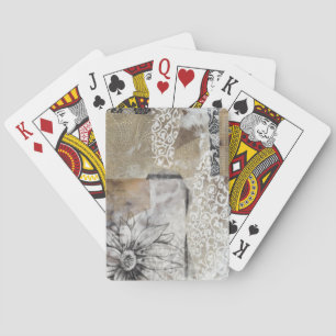 Collage Fleur II Speelkaarten
