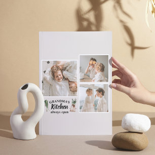 Collage Foto en Grandma Kitchen zijn altijd open
