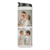 Collage Foto en Grandma Kitchen zijn altijd open Thermosbeker (Geroteerd rechts)