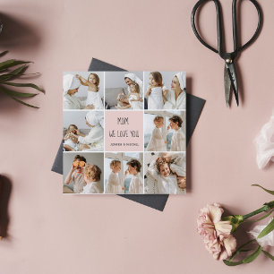 Collage Foto Mam We houden van je beste moeder Gif