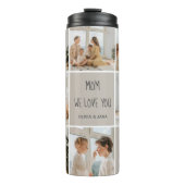 Collage Foto Mam We houden van je Thermosbeker (Voorkant)