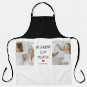 Collage Foto | Mijn moeder is mijn Valentijn Gift Schort (Voorkant)