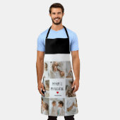 Collage Foto | Mijn moeder is mijn Valentijn Gift Schort (Gedragen)