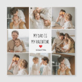 Collage foto | Mijn vader is mijn Valentijnsdag ca (Voorkant)