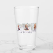 Collage Foto Paars Best Mam Ever Cadeft Glas (Voorkant)