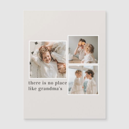 Collage Foto & Quote Best Grandma Gift (Voorkant)