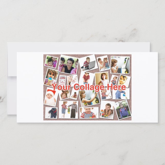 Collage-fotokaart (Voorkant)