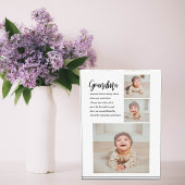 Collage foto's en beste grootmoeder ooit