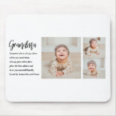 Collage foto's en beste grootmoeder ooit muismat (Voorkant)