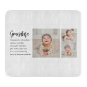 Collage foto's en beste grootmoeder ooit snijplank (Voorkant)